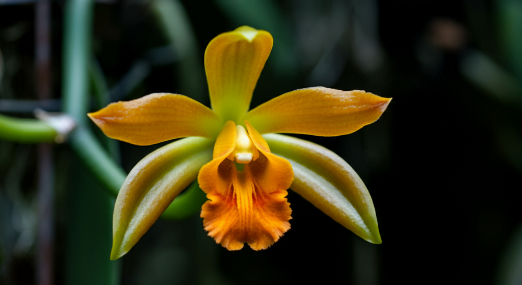 Flor da baunilha do cerrado.